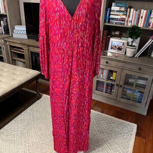 Lilly Pulitzer 16 Cleme Maxi Dress Amaryllis Red
